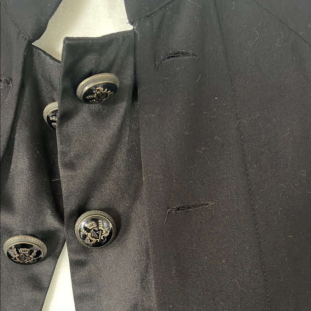 Elegant Black Women's Coat - Picture 2 of 6